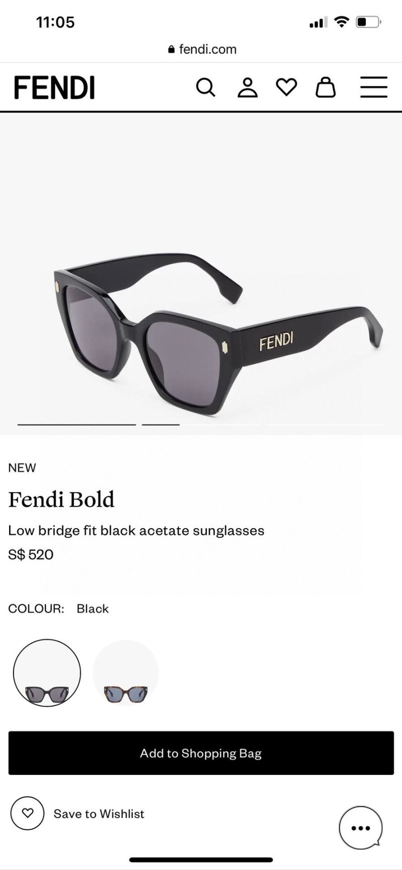 Fendi Sunglasses